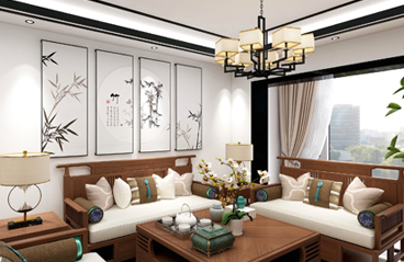 中央華府87平米戶型裝修案例